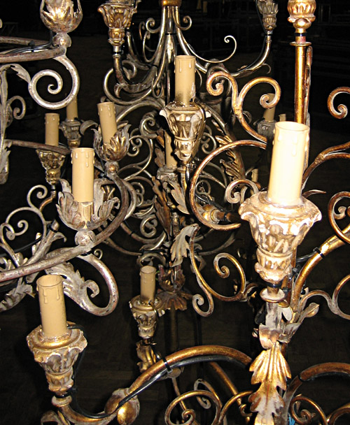 Kerzenleuchter, die vielleicht bei der Annett Louisan - Tour eingesetzt werden sollen