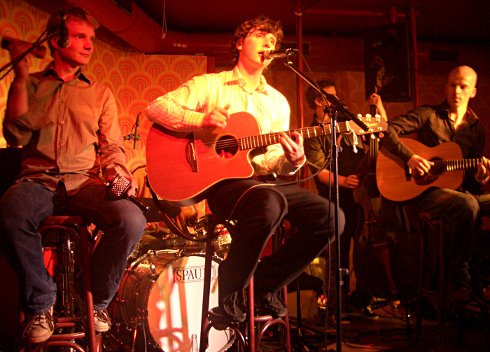 David Huhn im Hörsaal Hamburg