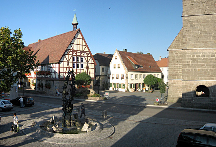 Der Blick aus meinem Hotelzimmer