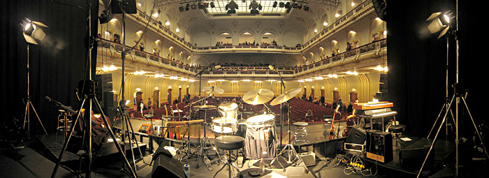 Pause in der Musikhalle