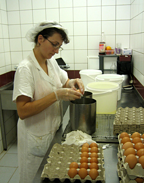 Herstellung der Sacher - Torte