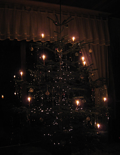 Unser Christbaum