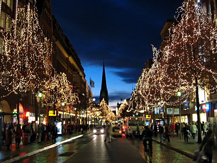 Die Hamburger Innenstadt