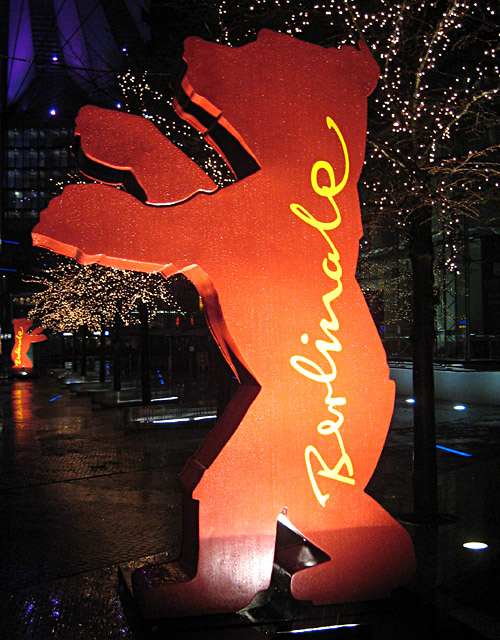 Logo der Berlinale am Potsdamer Platz