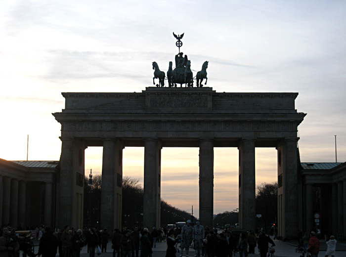 Das Brandenburger Tor in Berlin