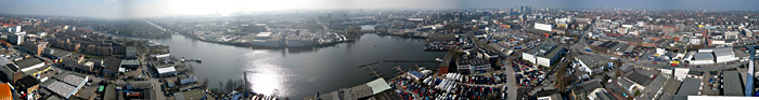 Blick über Hamburg