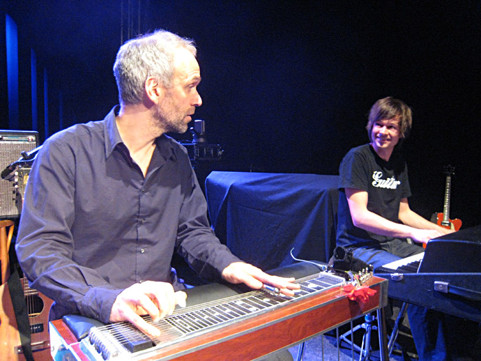 Soundcheck von Martin Gallop im Vamos! in Lüneburg