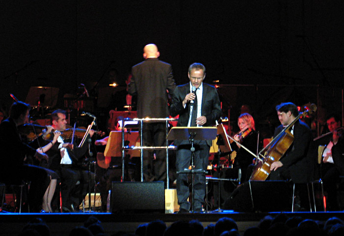 Reinhold Beckmann mit dem St. Pauli Kurorchester