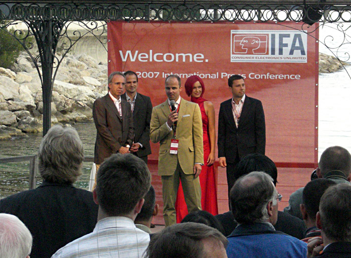 Eröffnung der IFA - Pressekonferenz