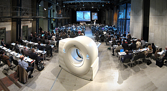 Siemens Somatom - Tagung im eWerk Berlin; Bild größerklickbar