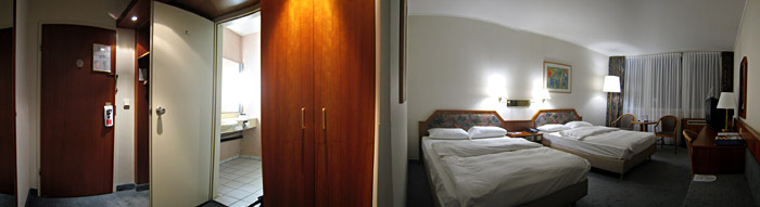 Mein Zimmer im Best Western Hotel Leverkusen; Bild größerklickbar