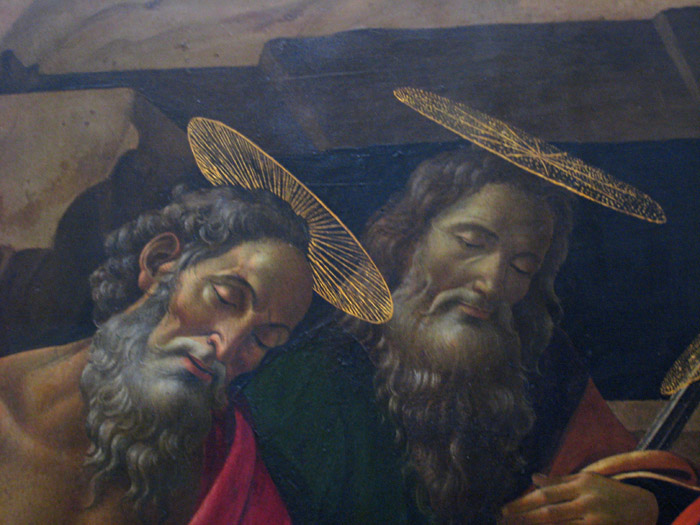Sandro Botticelli - Die Beweinung Christi