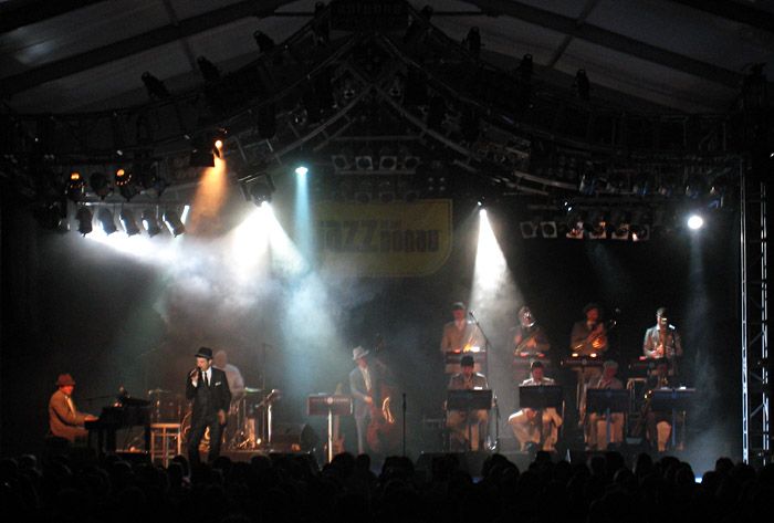 Roger Cicero beim Jazz an der Donau - Festival in Straubing