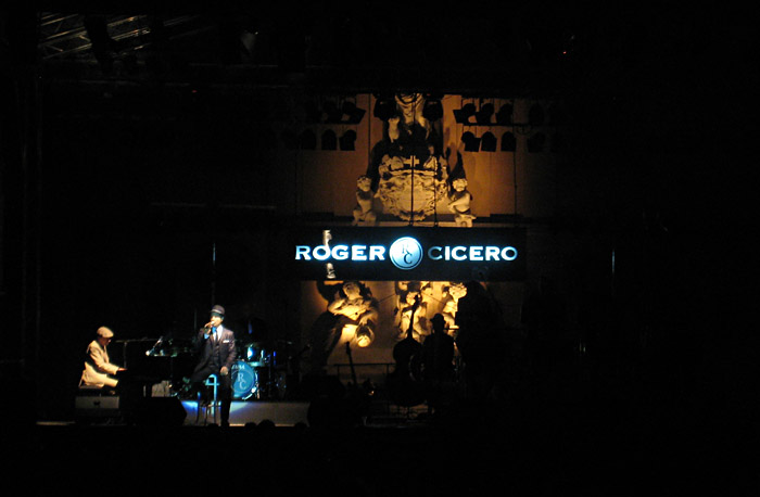 Roger Cicero im Schloßhof Fulda