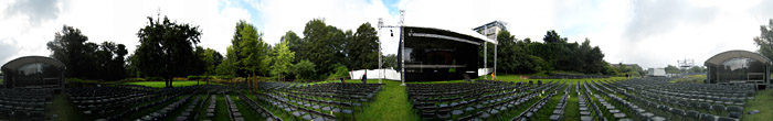 OpenAir - Bühne im Maxilimilianpark Hamm; Bild größerklickbar