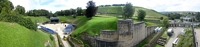 Amphitheater Trier; Bild größerklickbar