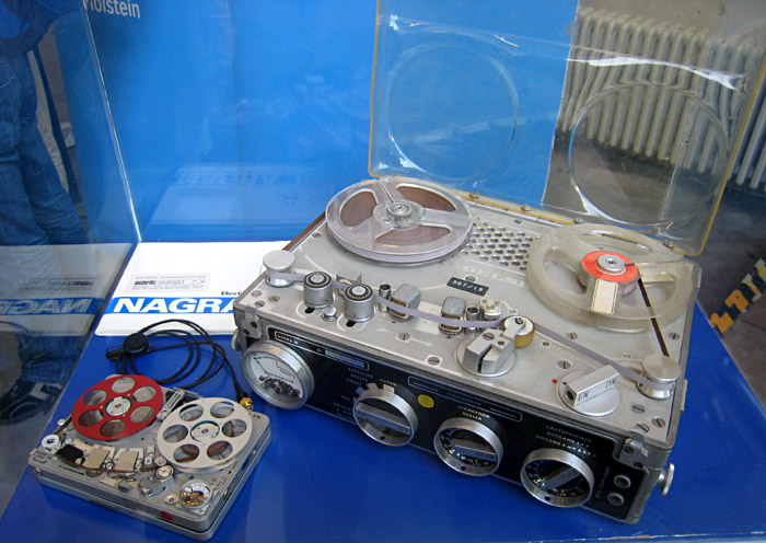 Tonbandmaschinen aus dem NDR Technikfundus