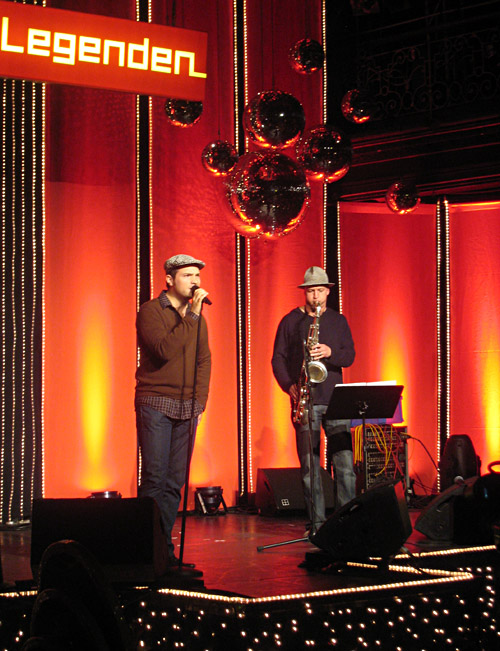 Roger Cicero beim Soundcheck zur Nacht der Legenden im Tivoli Hamburg