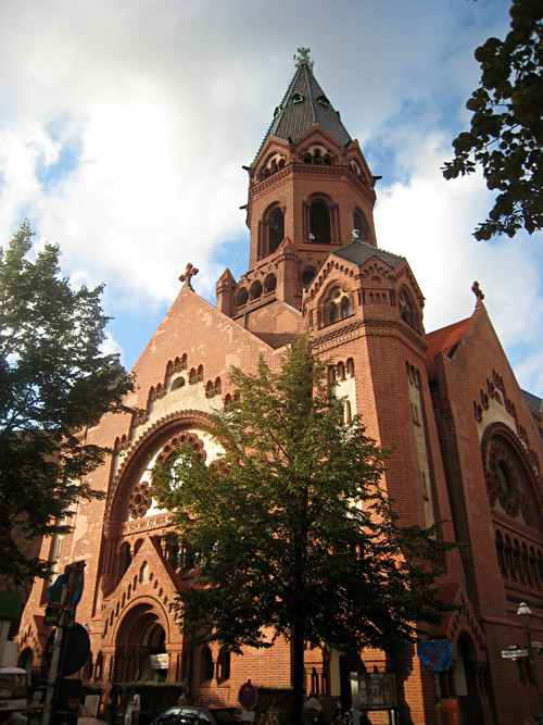 Die Passionskirche in Berlin Kreuzberg