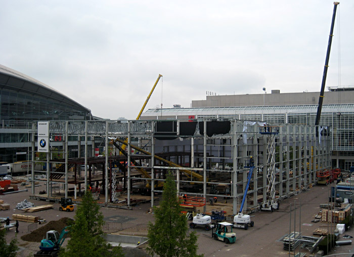 IAA - Abriß in der Messe Frankfurt