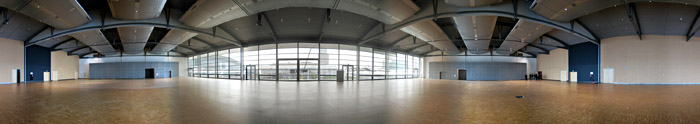 Panoramasaal des Forums in der Messe Frankfurt