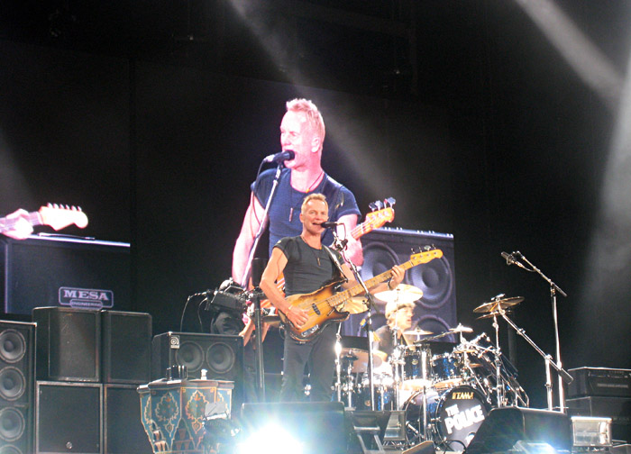 The Police im Volksparkstadion Hamburg