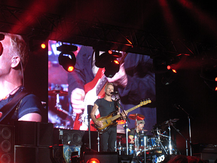 The Police im Volksparkstadion Hamburg