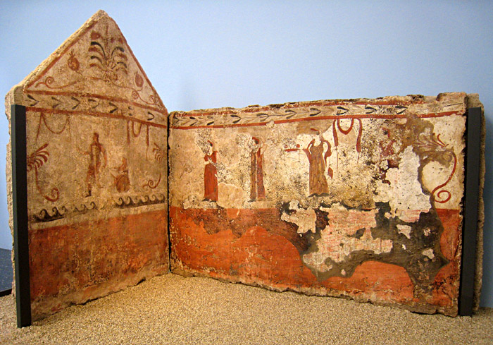 Grab aus Paestum