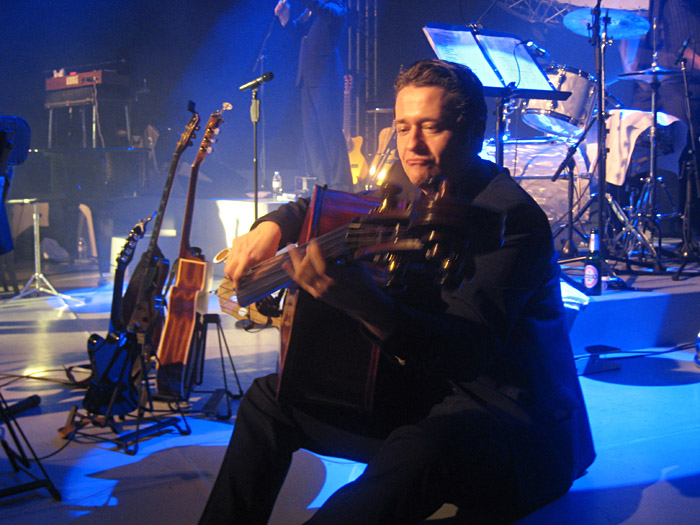 Olaf Casimir beim Annett Louisan - Konzert in Marburg