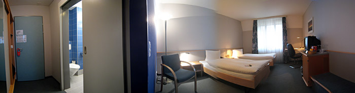 Zimmer 209 im Hotel Herisau; Bild größerklickbar