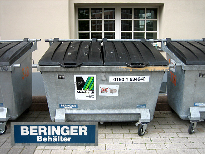 Beringer Müllcontainer