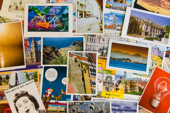 Meine Postcrossing - Postkarten