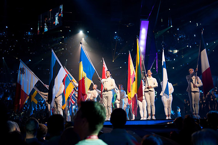 Eröffnung des Eurovision Song Contests