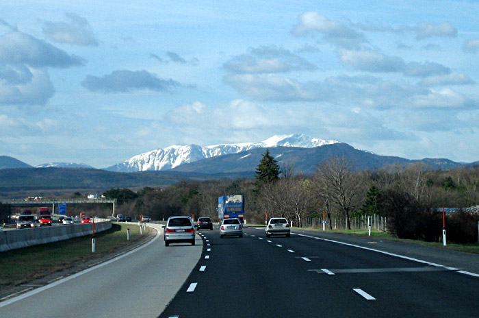 Fahrt von Wien nach Graz