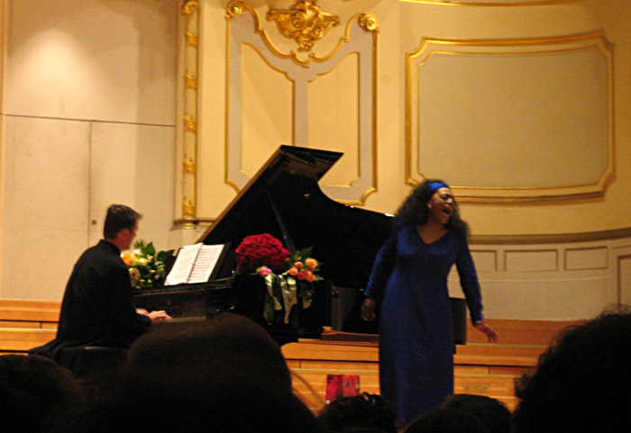Jessye Norman in der Musikhalle Hamburg
