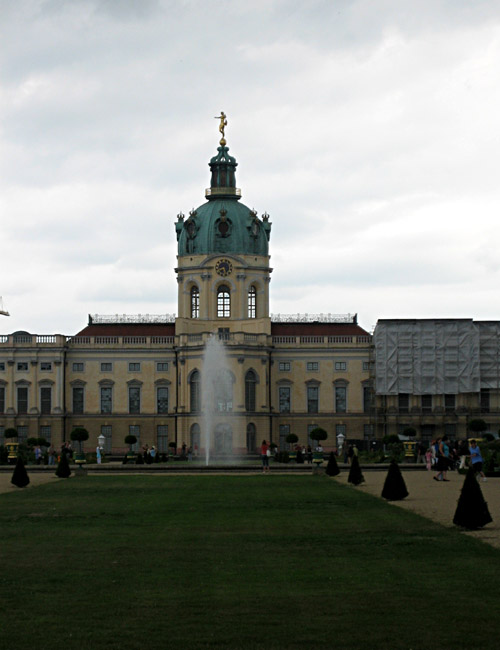 Das Schloß Charlottenburg in Berlin