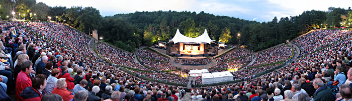 Die Waldbühne beim Konzert mit Max Raabe